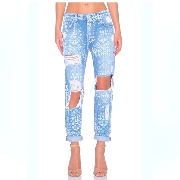Tularosa NWOT Taylor Boyfriend Jean‎ In Venice. Faded Gorgeous Quality size 27 - Picture 1 of 8